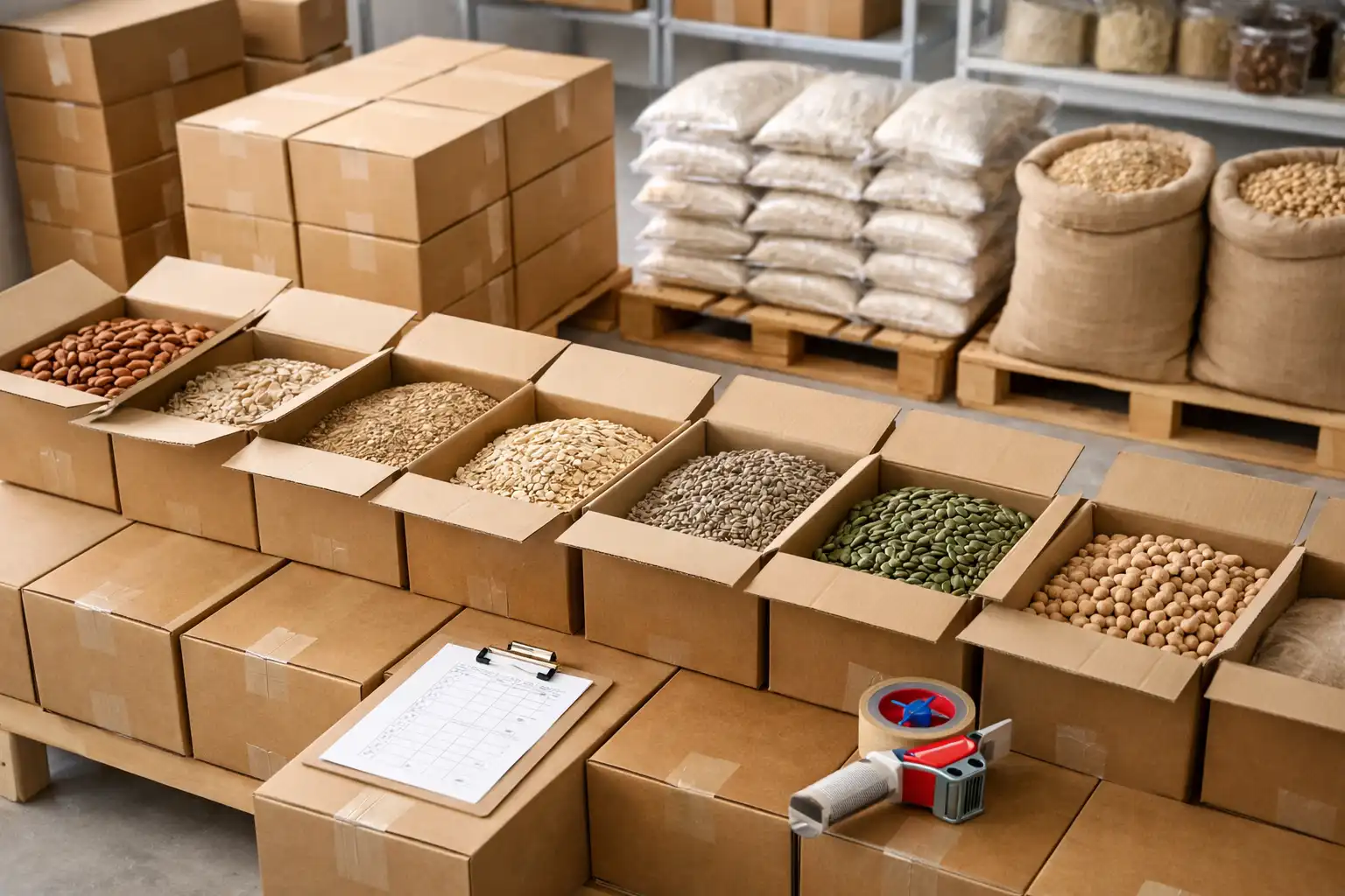 Proceso de compra mayorista simple y coordinado